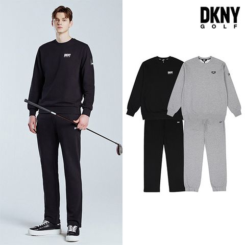 [DKNY GOLF] 맨투맨 셋업 남성 4종세트 B