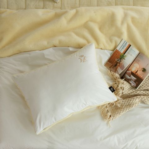 [베개커버1장] 헤리티지 자수 양털 베개커버 단품