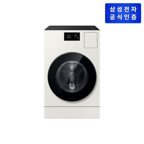 [추가쿠폰] 삼성 비스포크 AI 콤보 일체형 세탁건조기 [WD80H25BHY] (25kg/18kg)