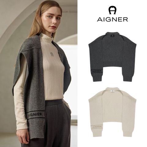 [런칭가 139000원] 아이그너 24FW Capsule collection 캐시미어 어깨숄 머플러 1종