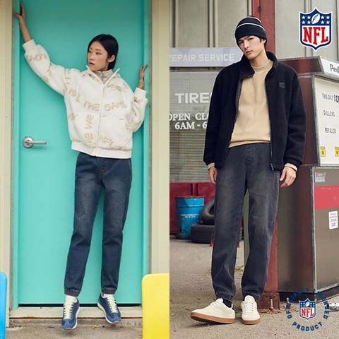 25FW NFL 남여공용 기모 데님 팬츠 2종