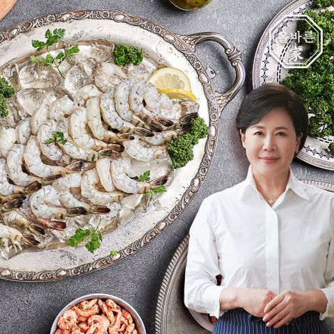 박정수 올바른가 블랙타이거새우 100미+저당 칠리 소스