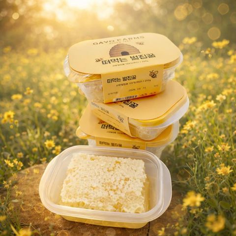 가보팜스 떠먹는 사양벌집꿀 250g