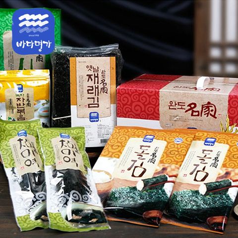 [완도명가] 청정바다를 자랑하는 완도명가 귀한특선선물세트1호(구성-상세설명참조)