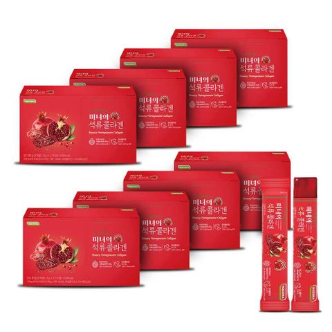 프리미엄 미녀의 석류콜라겐 젤리 168포(8박스)