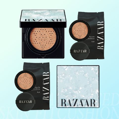 [BAZAAR] 하퍼스바자 어드벤스드 스킨 핏 로열스타 쿠션 매니아구성(본품2+리필2)