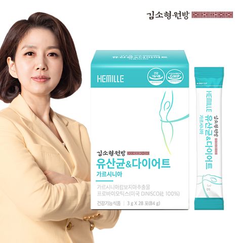 김소형원방 유산균 앤 다이어트 가르시니아 (3g x 28포)
