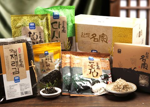 [완도명가] 청정바다를 자랑하는 완도명가해초가득세트2호(구성-상세설명참조)