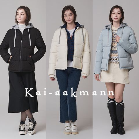 카이아크만 25FW 여성 후드 패딩재킷 1종