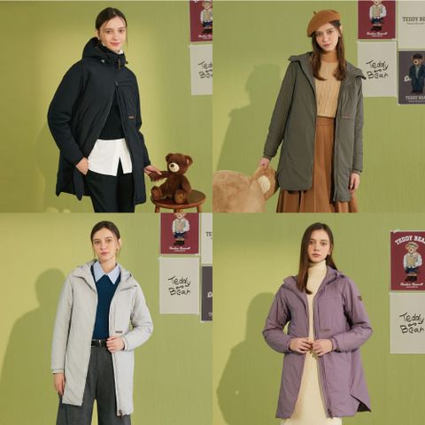 테디크루 여성 경량 하프패딩 1종 (T13W-1)