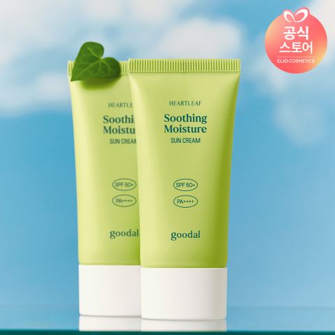 구달 맑은 어성초 진정 수분 선크림 50ml