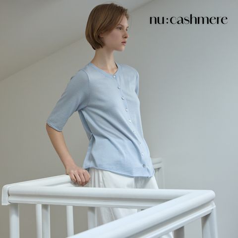 누캐시미어 26SS 울실크 5부 풀오버