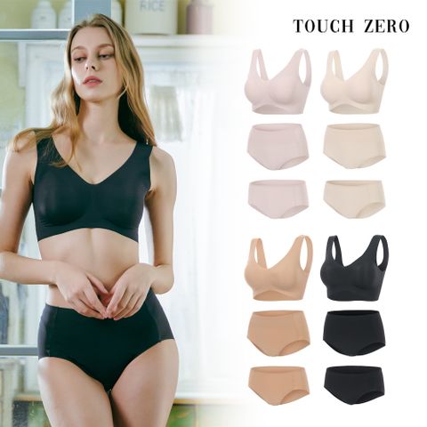 터치제로 프리컷 브라팬티 4종 세트 + 팬티 4종 (12종)