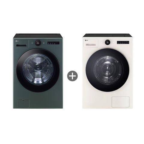 [LG 공식판매처] LG 오브제 건조기 RD22ES + 드럼세탁기 FX25GSR 세트 (FX25GSR-2ES/KX25GSR-2ES)