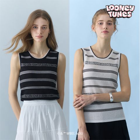 [벅스버니 컬랙션] 루니툰 26SS 슬리브리스 이너탑 2종