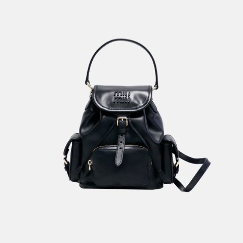 (미우미우) 레더 투웨이 토트 백팩(5BZ043)