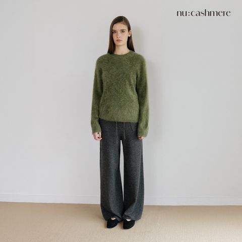 [우수고객전용][런칭가 179000원]누캐시미어 25FW 울캐시미어 와이드 팬츠