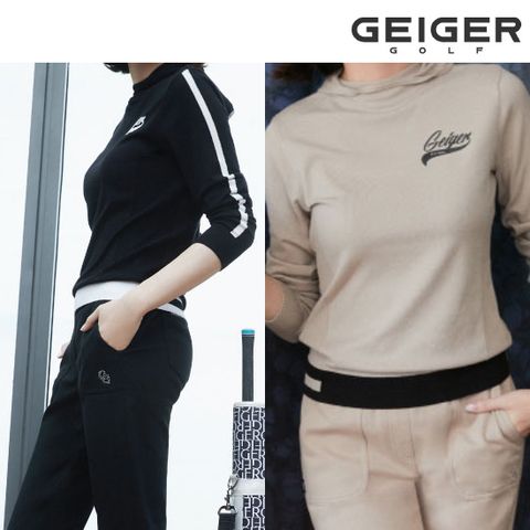 (IN)[론칭가 139 000] 가이거골프 여성 미니 후드 스웨터