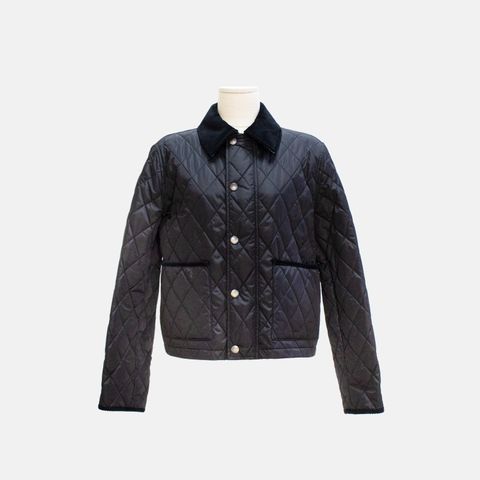 (버버리) 크롭 퀼티드 재킷