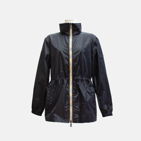 (버버리) 체크 트림 지퍼 윈드브레이커(8110309)