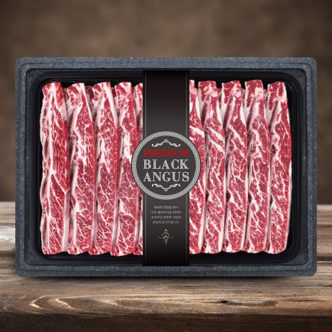 블랙앵거스 LA갈비 3kg 선물 세트
