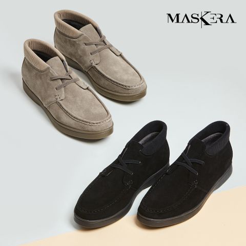 마스케라 남성 소가죽 보아퍼 앵클로퍼