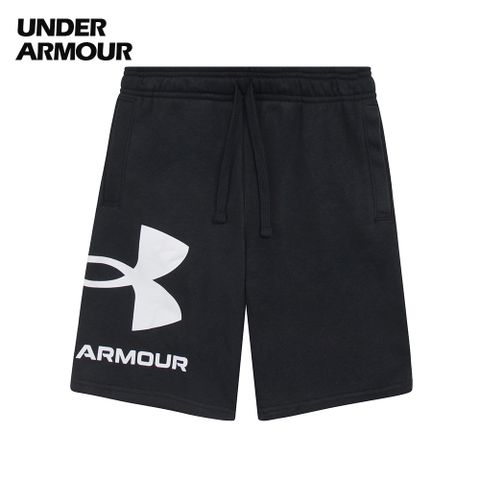 언더아머 여성 UA 빅로고 기모 트레이닝 반바지 블랙 1359065-001