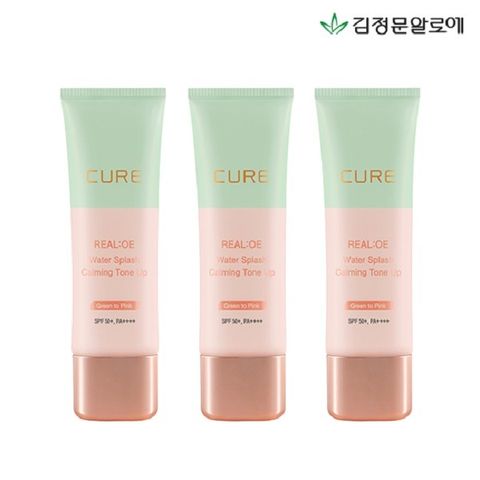 [김정문알로에] 큐어 알로에 톤업 크림 기본패키지