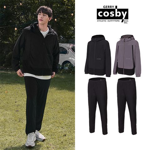 25FW GERRY COSBY 남성 우븐 셋업 2종