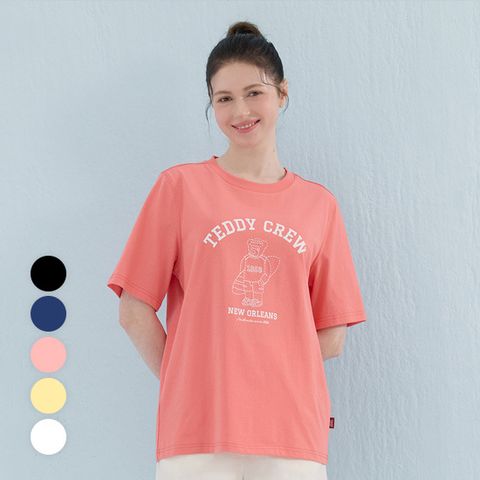 테디크루 써퍼 테디베어 자수 티셔츠 1종 (TT09W-1)