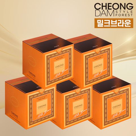 청담스타일 포레스트 더 살롱 컬러 헤리티지 새치염색제 5박스