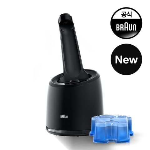 [BRAUN] 브라운 전기면도기 시리즈5∼7 전용 충전 세척 스테이션 0-CC