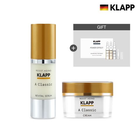 [사용기한임박] 클랍 비타민A세럼 30ml 1개 비타민A 크림 50ml 1개 (+ 증정 너리싱 앰플 1박스)