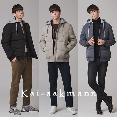 카이아크만 25FW 남성 후드 패딩재킷 1종