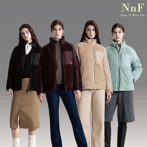 [Now n Forever] NnF 25FW 여성 우븐패치 덤블점퍼 1종(N504w)