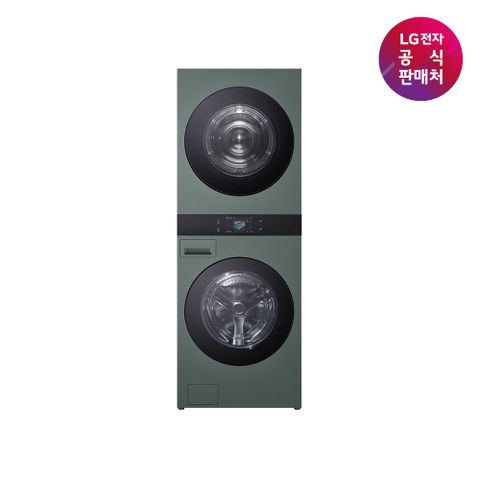 LG 트롬 AI 오브제 워시타워 세탁건조기 [WA2525GGHF] (25+25kg)