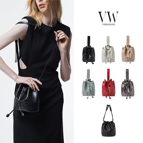 [미리주문] [총 2종] 25SS 베라왕 썸머 펀칭백+양가죽 복조리백