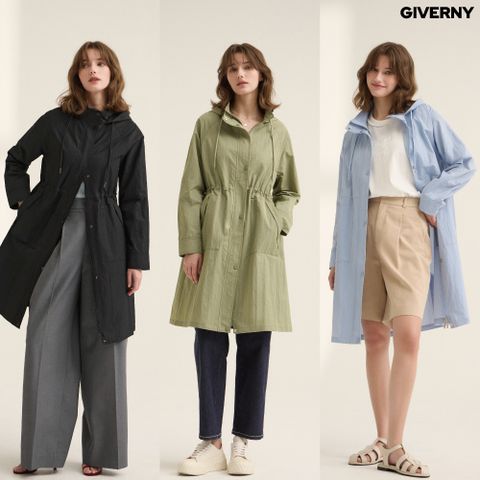 [GIVERNY] 지베르니 나일론 썸머 레인점퍼 1종 [G02]