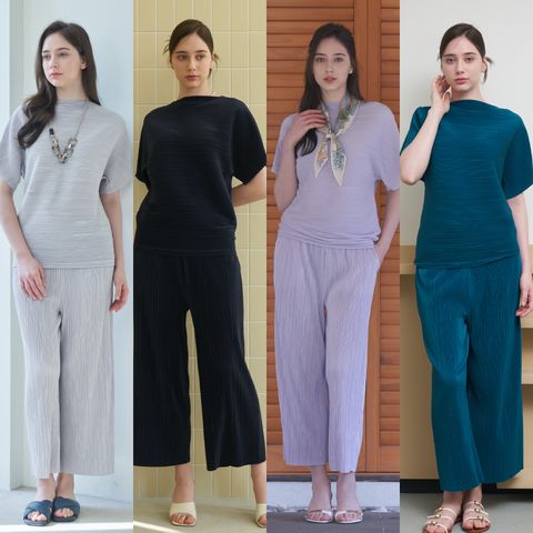 [Lipbbam] 립밤 25SS 썸머 플리츠 셋업 2종 세트