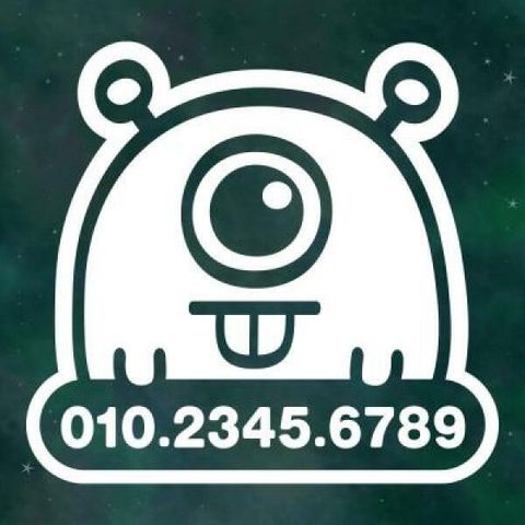 아트박스/리틀메테오 리틀메테오 주차번호 스티커 LMCP-022 주차 리오