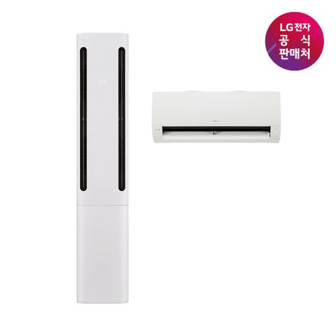 [LG 공식판매처] LG 휘센 오브제 쿨 에어컨 2in1 FQ18FC1EA2 (18+6형)
