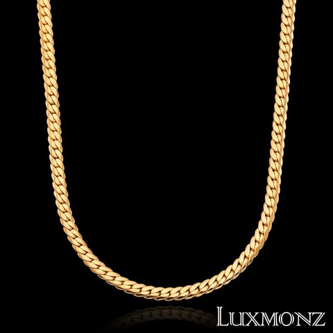 [방송수량 수급불가 극소량] 룩스몬즈 18K 뉴오메가 볼륨체인 목걸이 +(사은품) 24K 코인