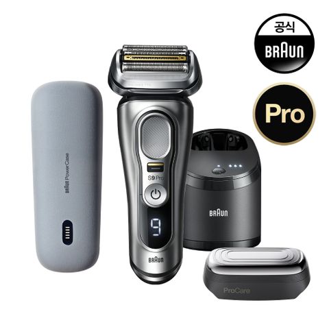 [BRAUN] 브라운 전기면도기 시리즈9 PRO 9477cc + 프로케어 헤드 추가 구성