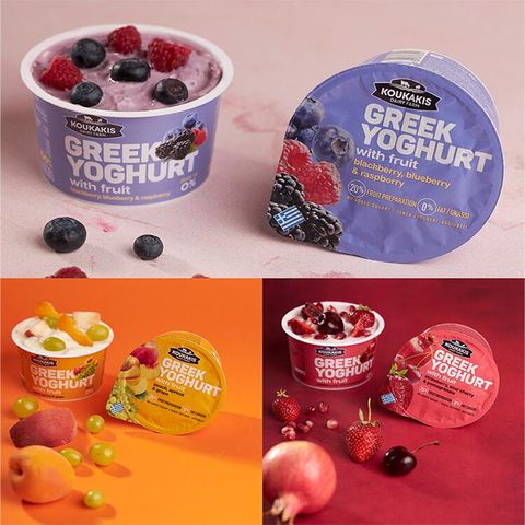 코우카키스 그릭요거트 3종 10팩 패키지(딸기/복숭아/블루베리)