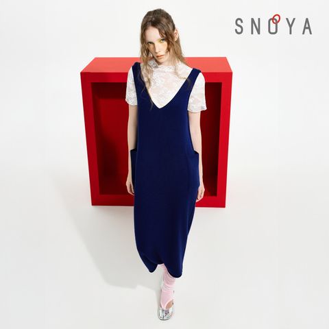 [SNOYA]스노야 26SS 메리노울100% 홀가먼트 롬퍼 원피스