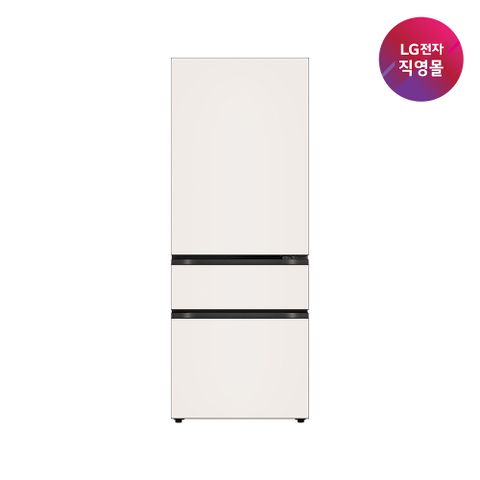 [LG 공식판매처] LG 디오스 AI 오브제 김치냉장고 386L Z386GBB221