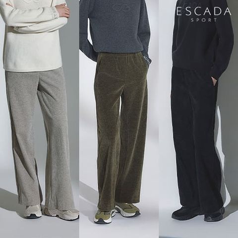 [ESCADA SPORT] 에스카다 스포츠 26FW 벨로아 트랙팬츠