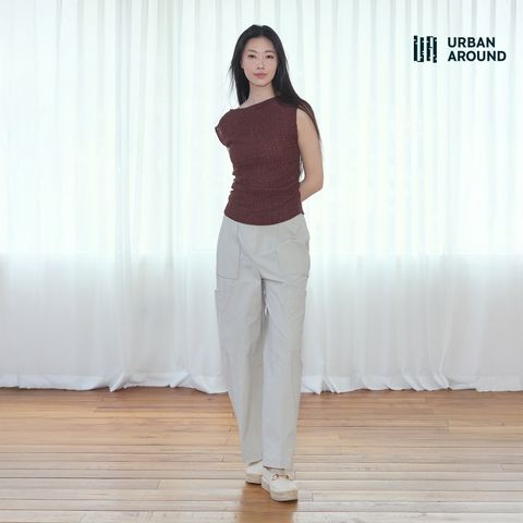 어반어라운드 26SS 포켓디테일 세미와이드 팬츠 1종