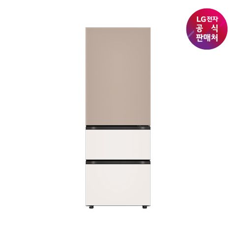 LG 디오스 오브제 김치냉장고 324L 글라스 [Z334GCB151S]