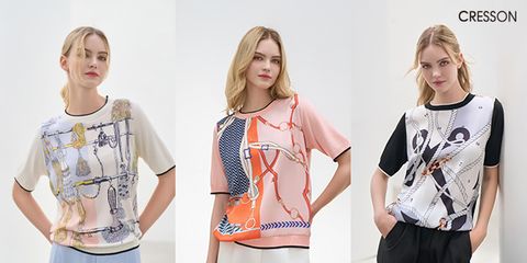 [크레송] 에르 블라우스 3종